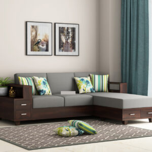 Tolera L shape 5 seater sofa set