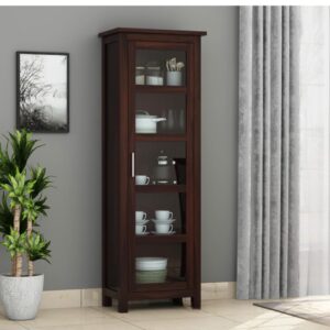 Sheesham Wood Bookcases with 5 Shelves Colour Walnut